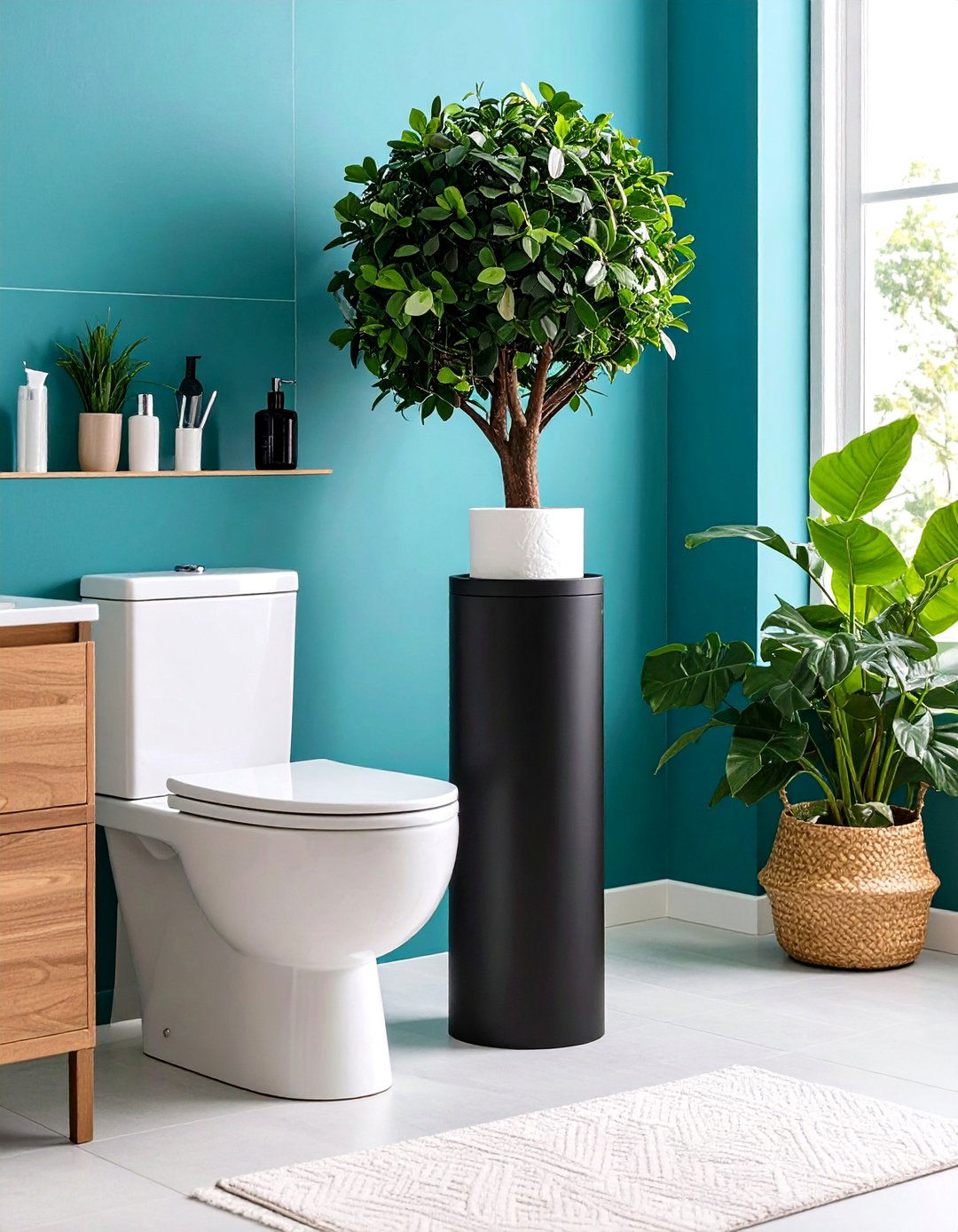 Unique Toilet Paper Holder for a Bathroom - 30 12 bathroom ideas