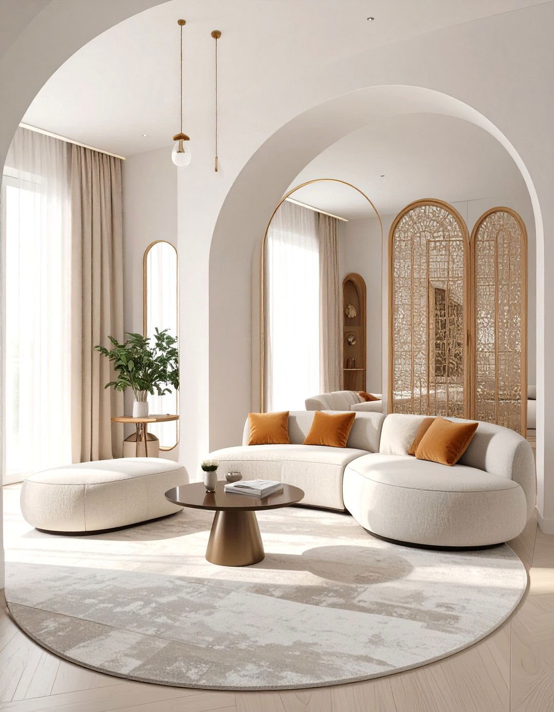 Unity Through Repetitive Shapes - 30 unity in interior design ideas