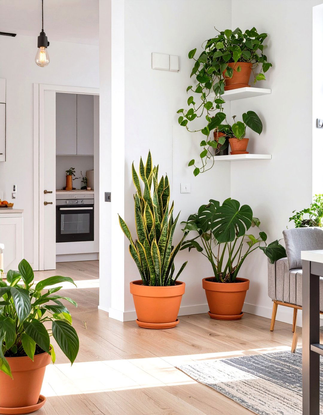 Unity in Plant and Greenery Selection - 30 unity in interior design ideas