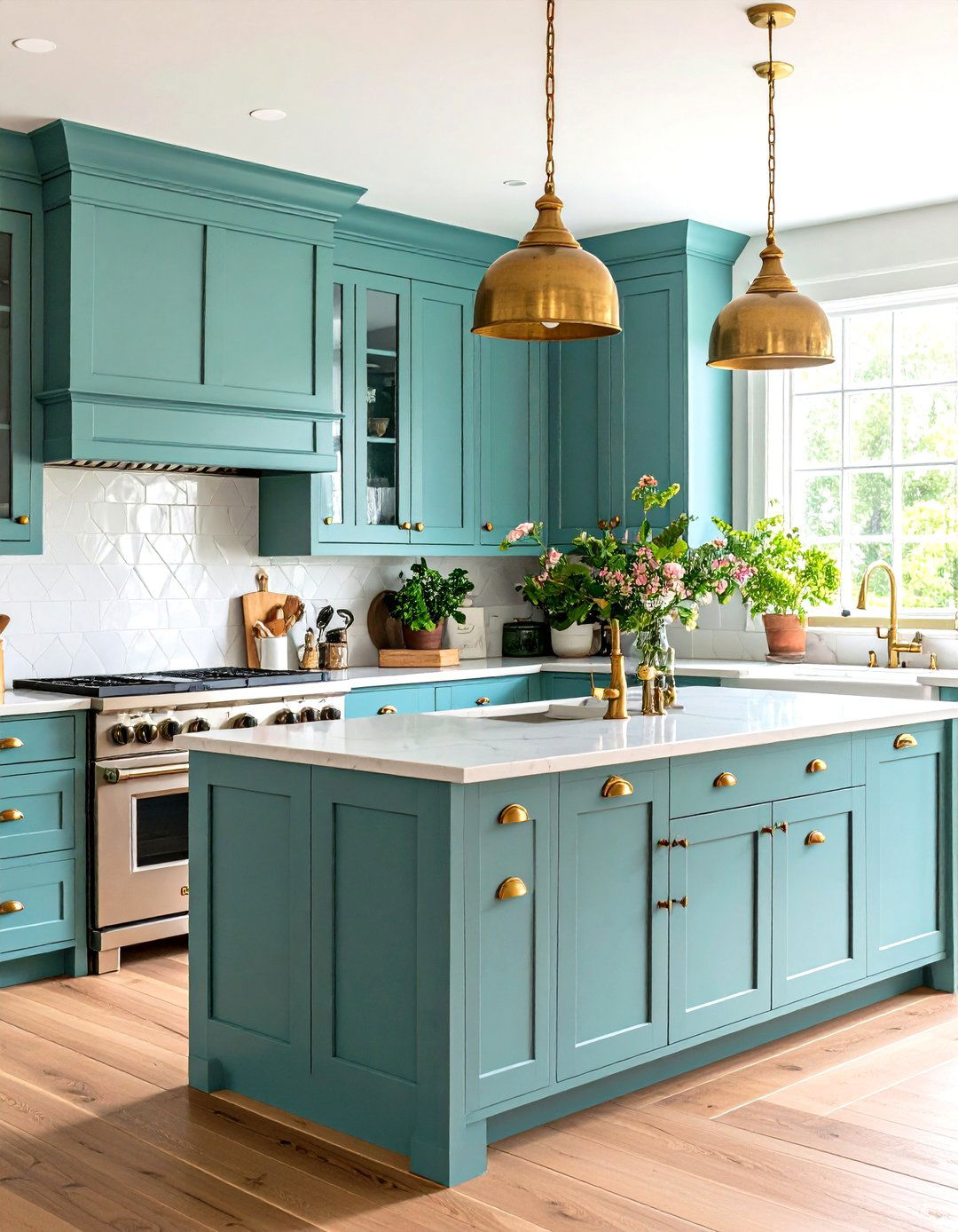 Unlacquered Brass Kitchen Hardware - 30 kitchen hardware ideas