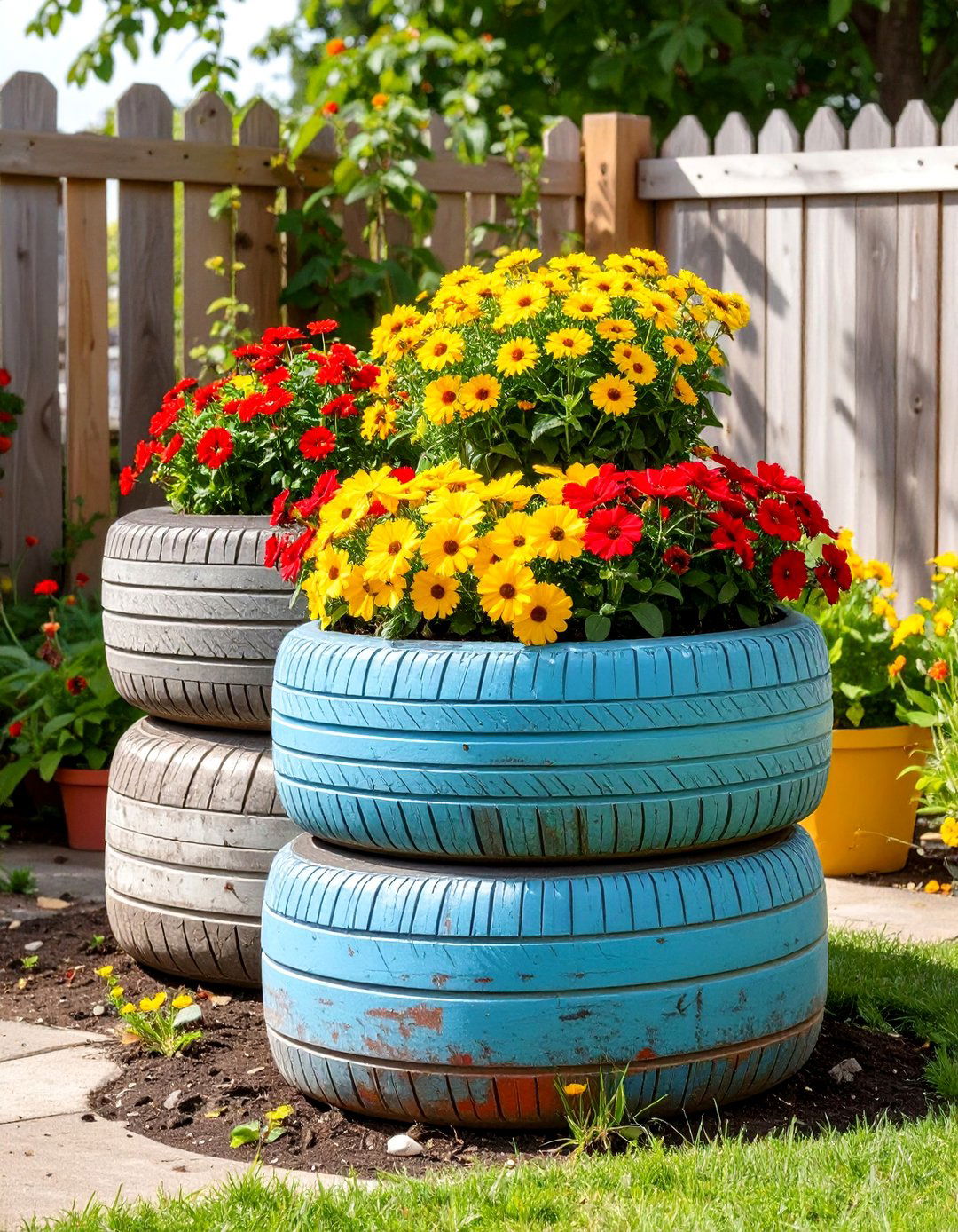 30 Beautiful Backyard Planter Ideas to Style Your Yard - We Love Home Blog
