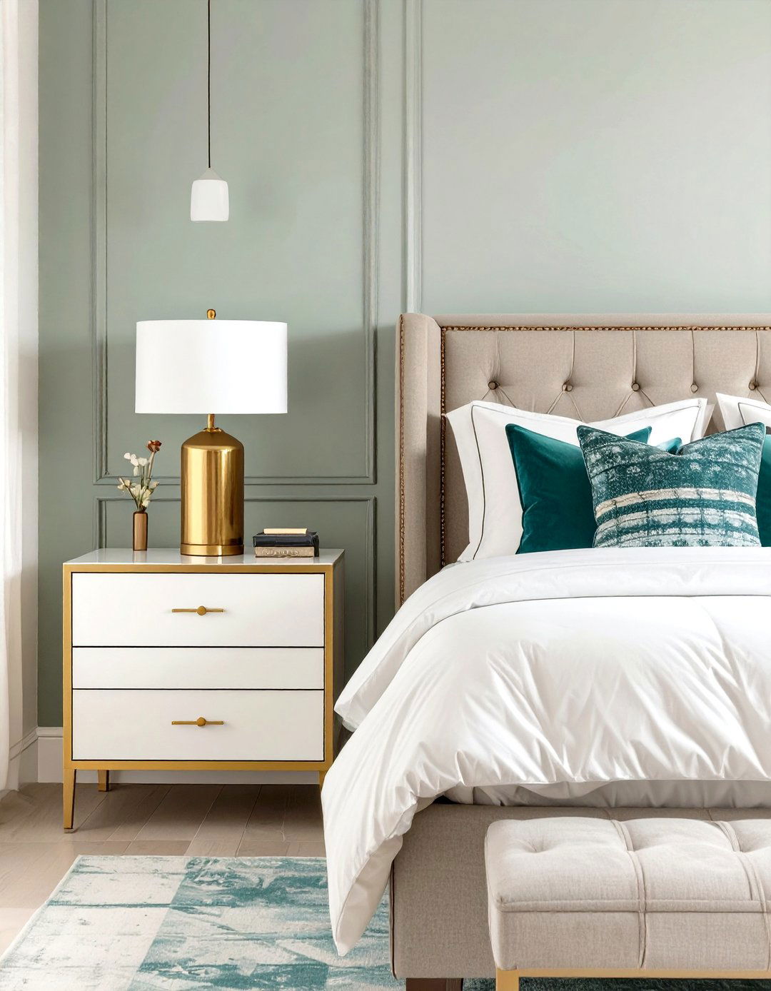 Update Your Nightstands - 30 ways to spice up the bedroom ideas