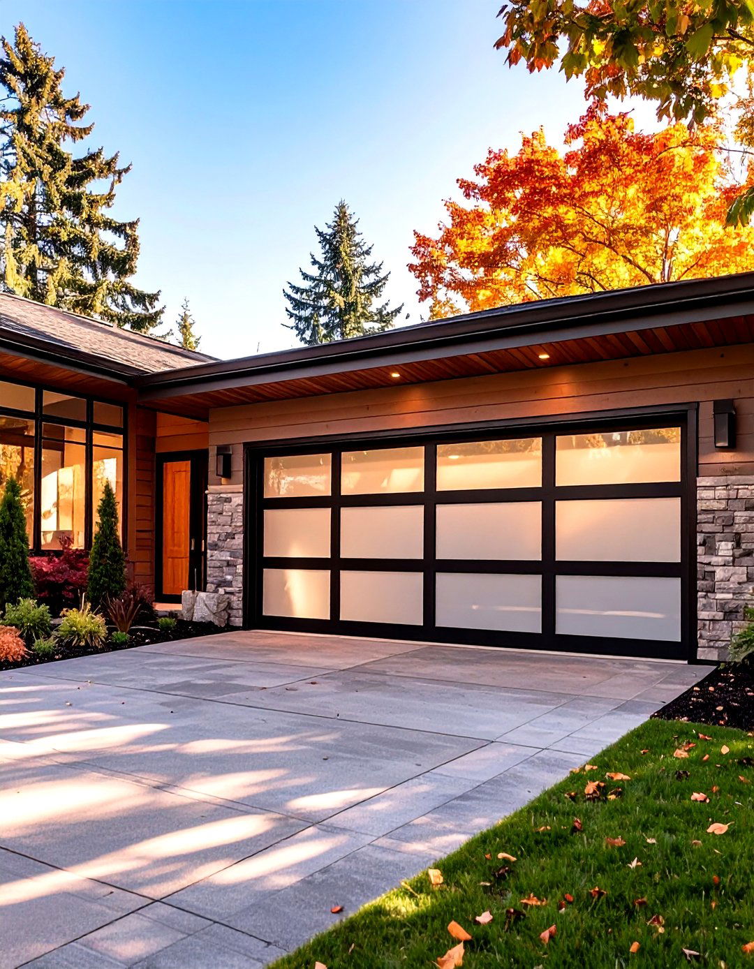 Upgrading to a Modern Garage Door - 30 what are the top outdoor renovation ideas ideas