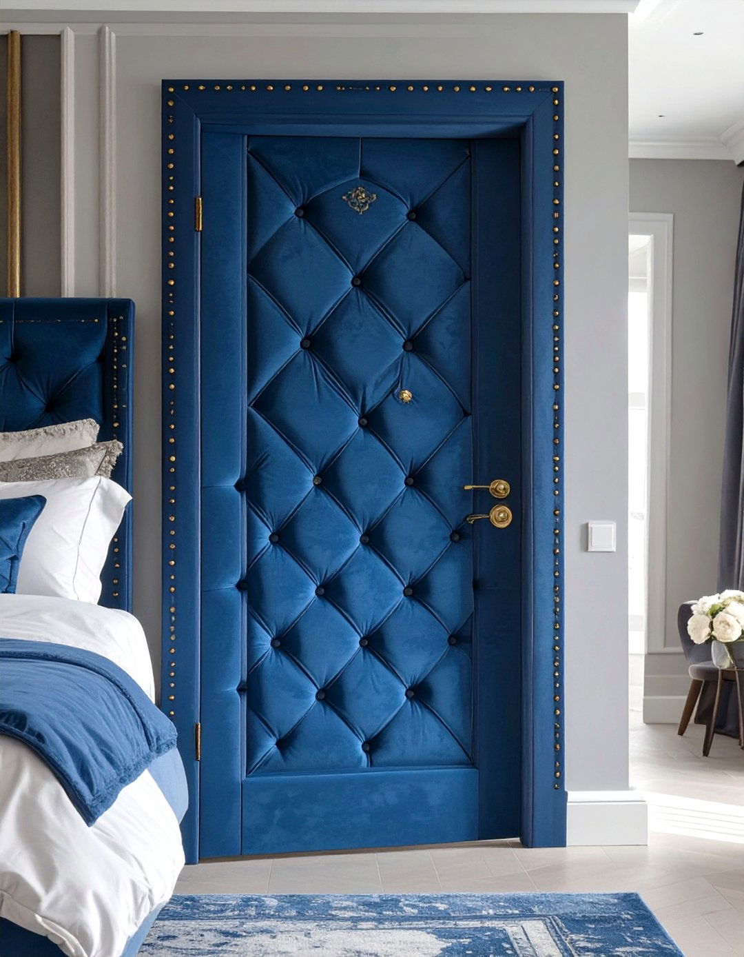 Upholstered Bedroom Door - 30 bedroom door ideas