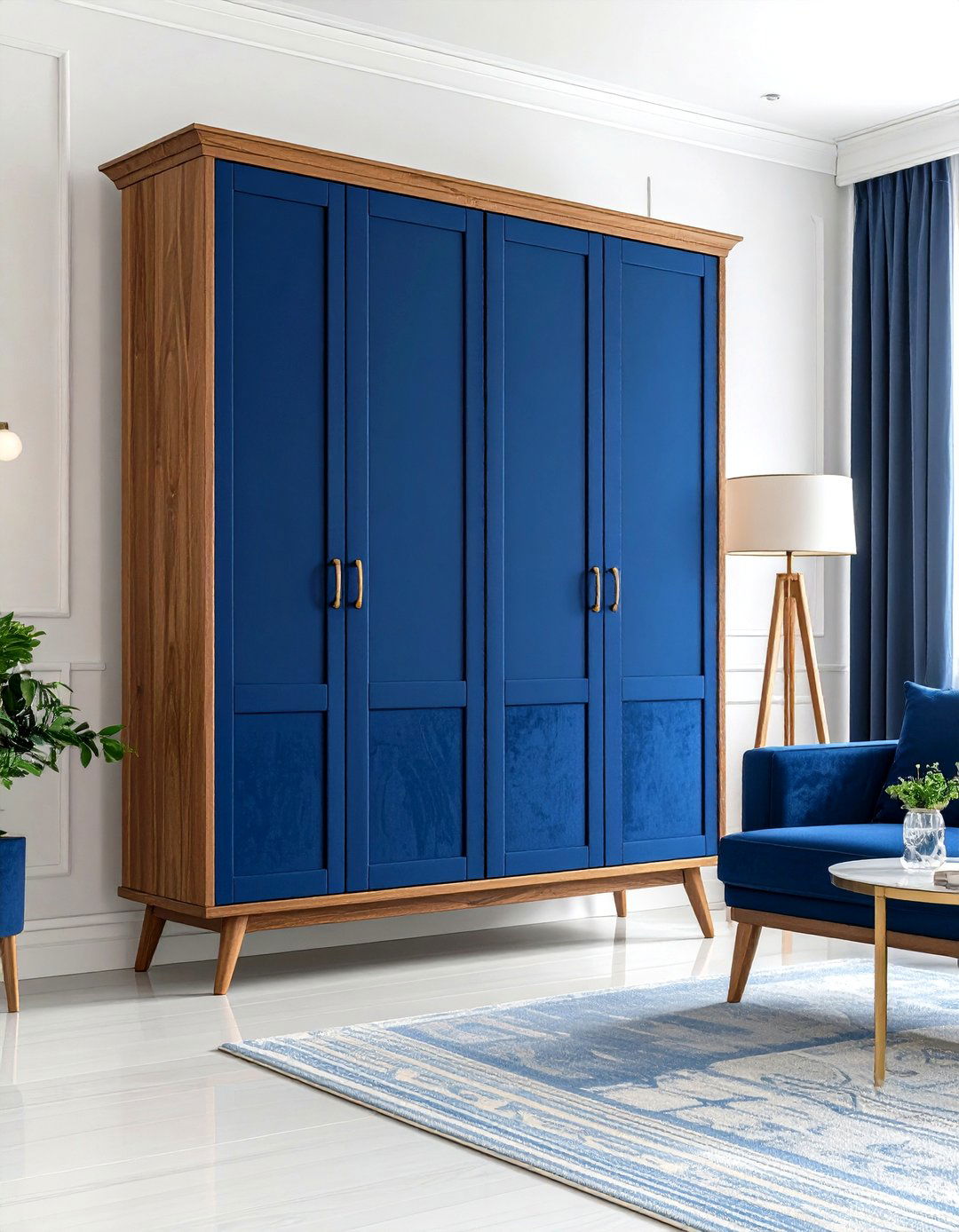 Upholstered Fabric Front Living Room Cabinet - 30 living room cabinet ideas