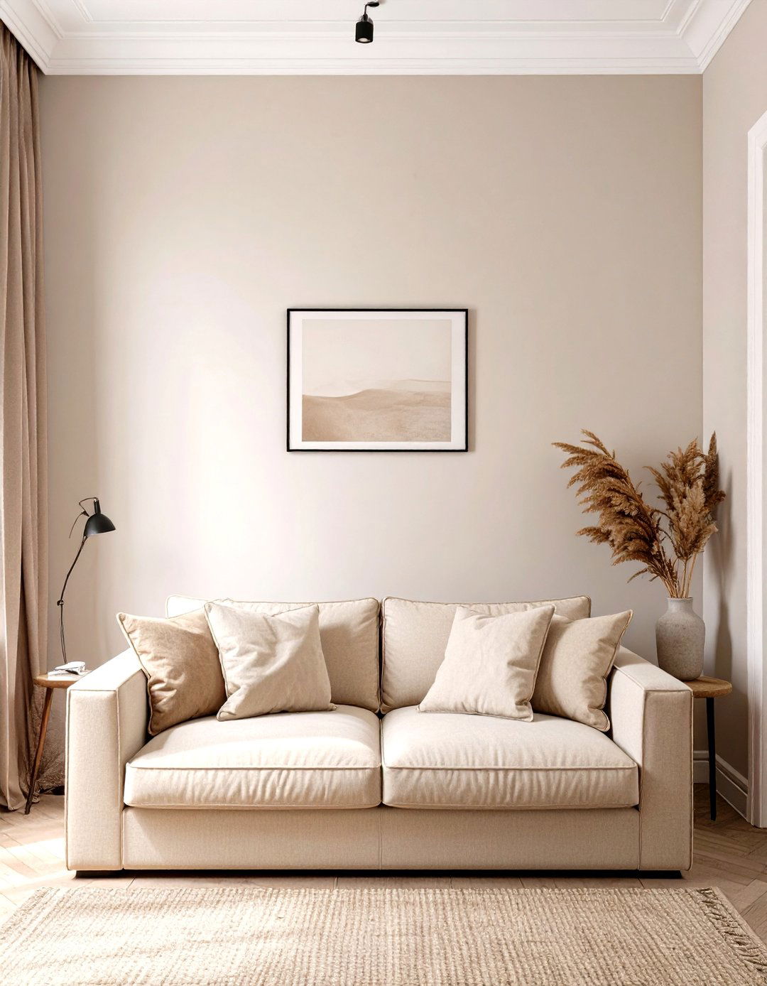 Upholstery That Blends with Walls - 30 space interior design ideas