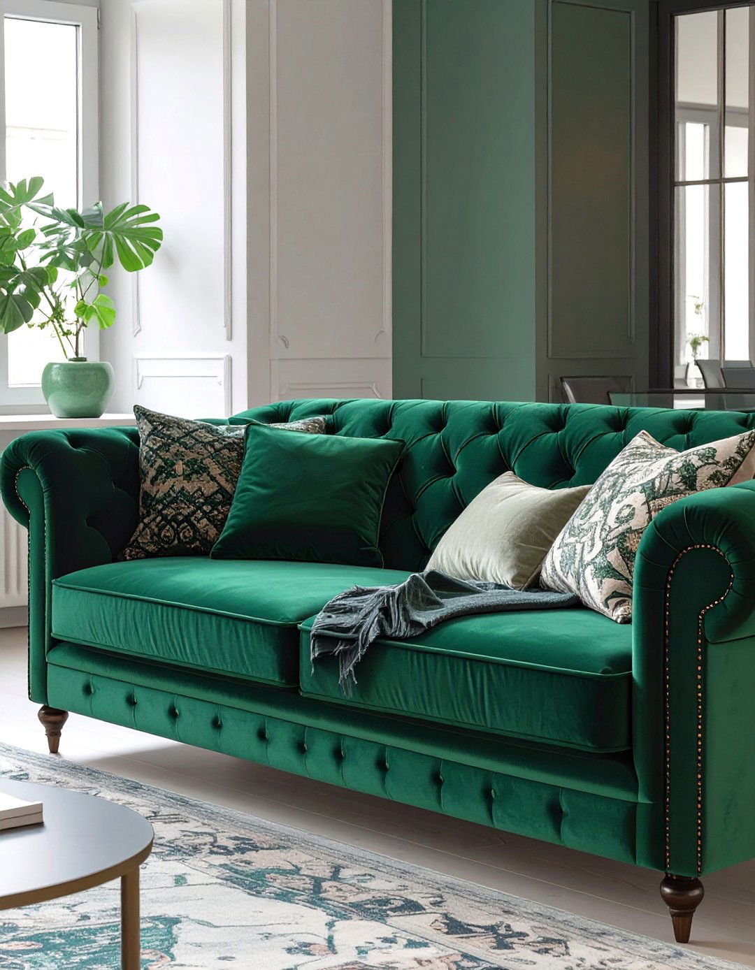 Upholstery in Luxurious Velvets - 30 what is maximalist interior design ideas