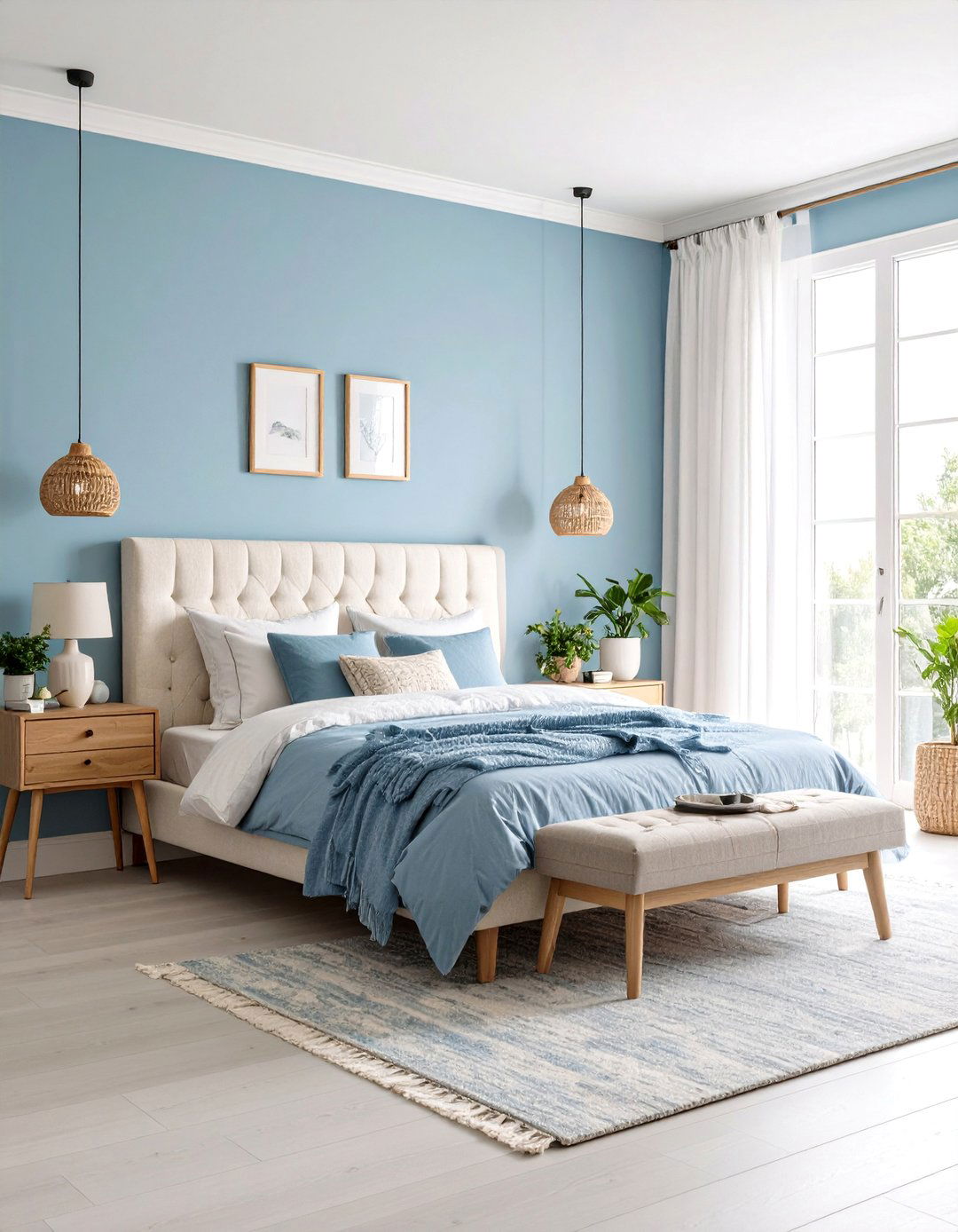 Upward A Celestial Blue Sanctuary - 30 2025 paint color trends sherwin williams