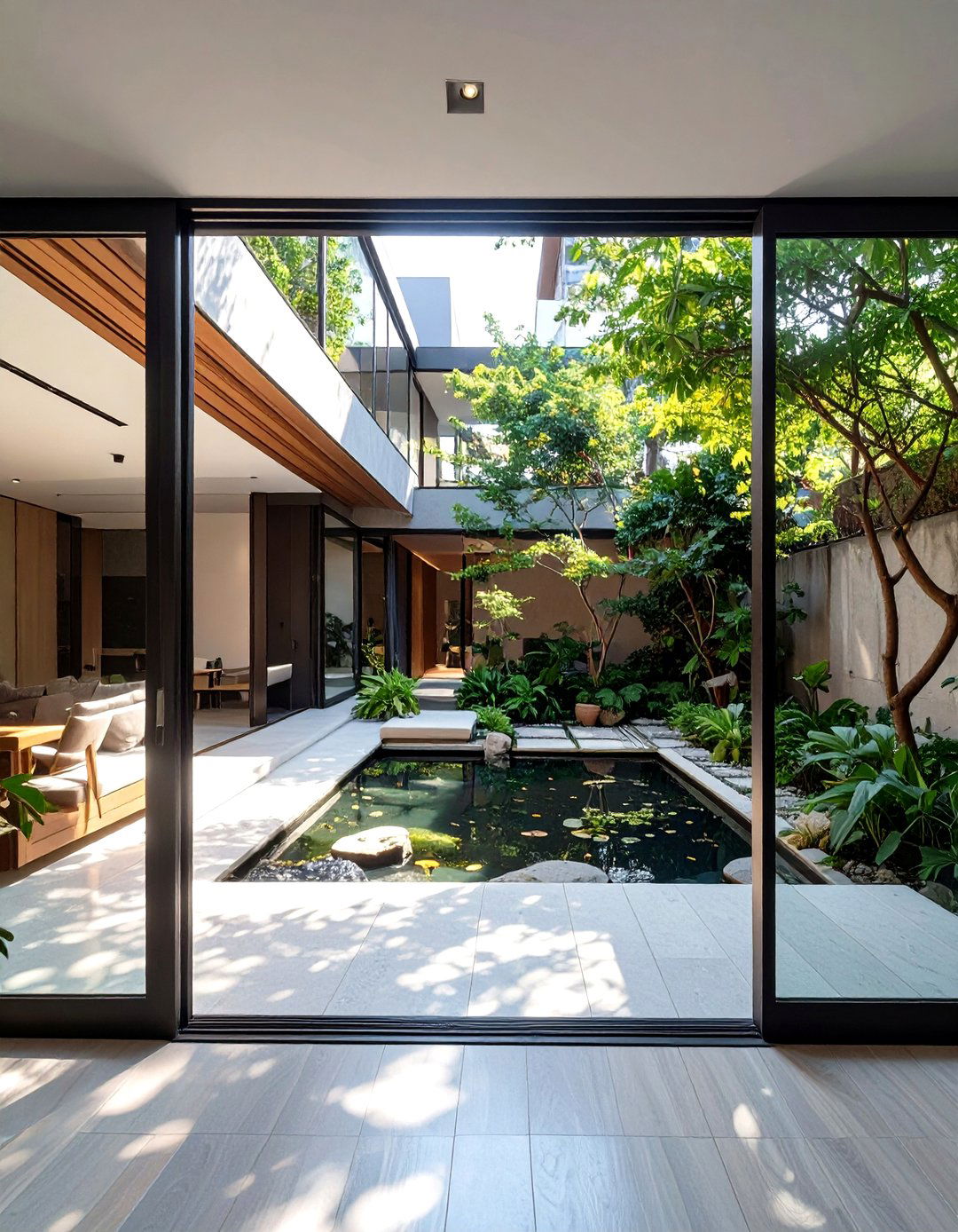 Urban Courtyard House - 30 contemporary house design ideas