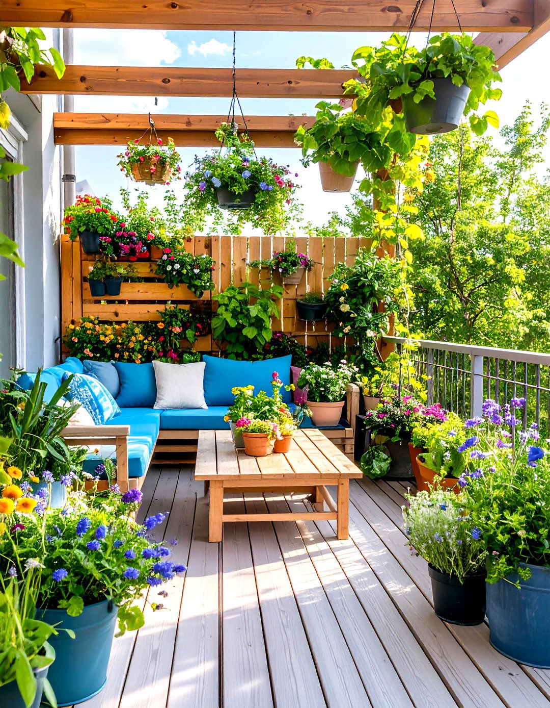 Urban Garden Oasis Screened Deck - 30 inexpensive screened in deck ideas