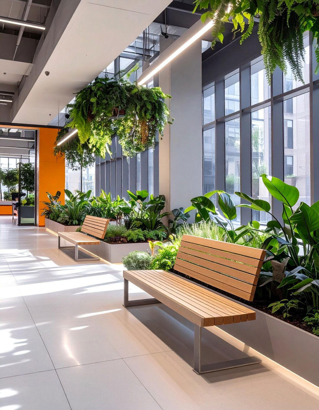 Urban Garden Office Concept - 30 commercial office interior design ideas