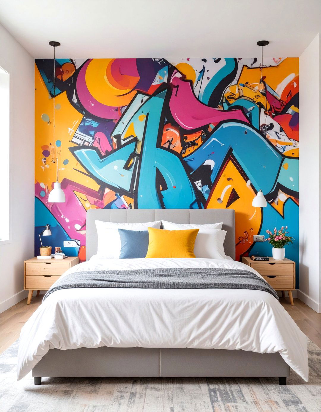 Urban Graffiti Art Teen Boy Bedroom - 30 teen boy bedroom ideas