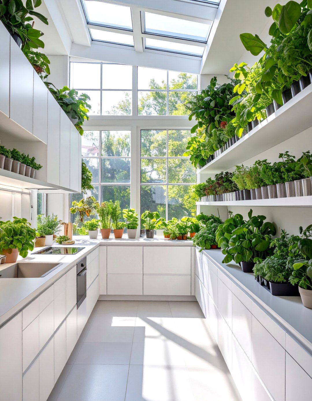 Urban Greenhouse Kitchen - 30 bloxburg kitchen ideas