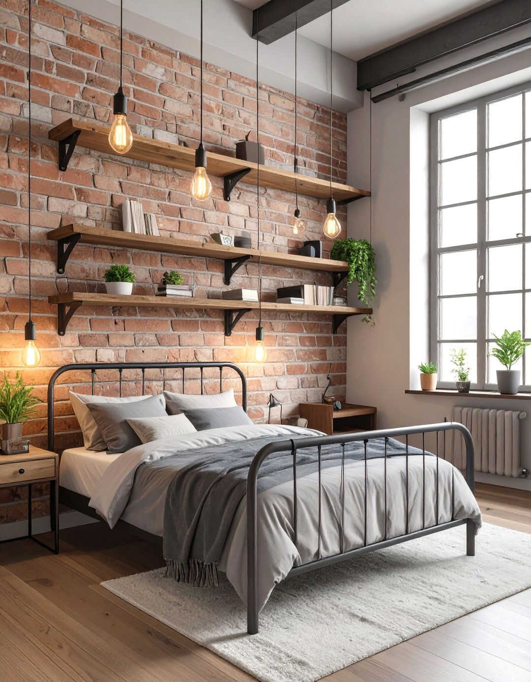 Urban Industrial Loft Bedroom - 30 bloxburg bedroom ideas