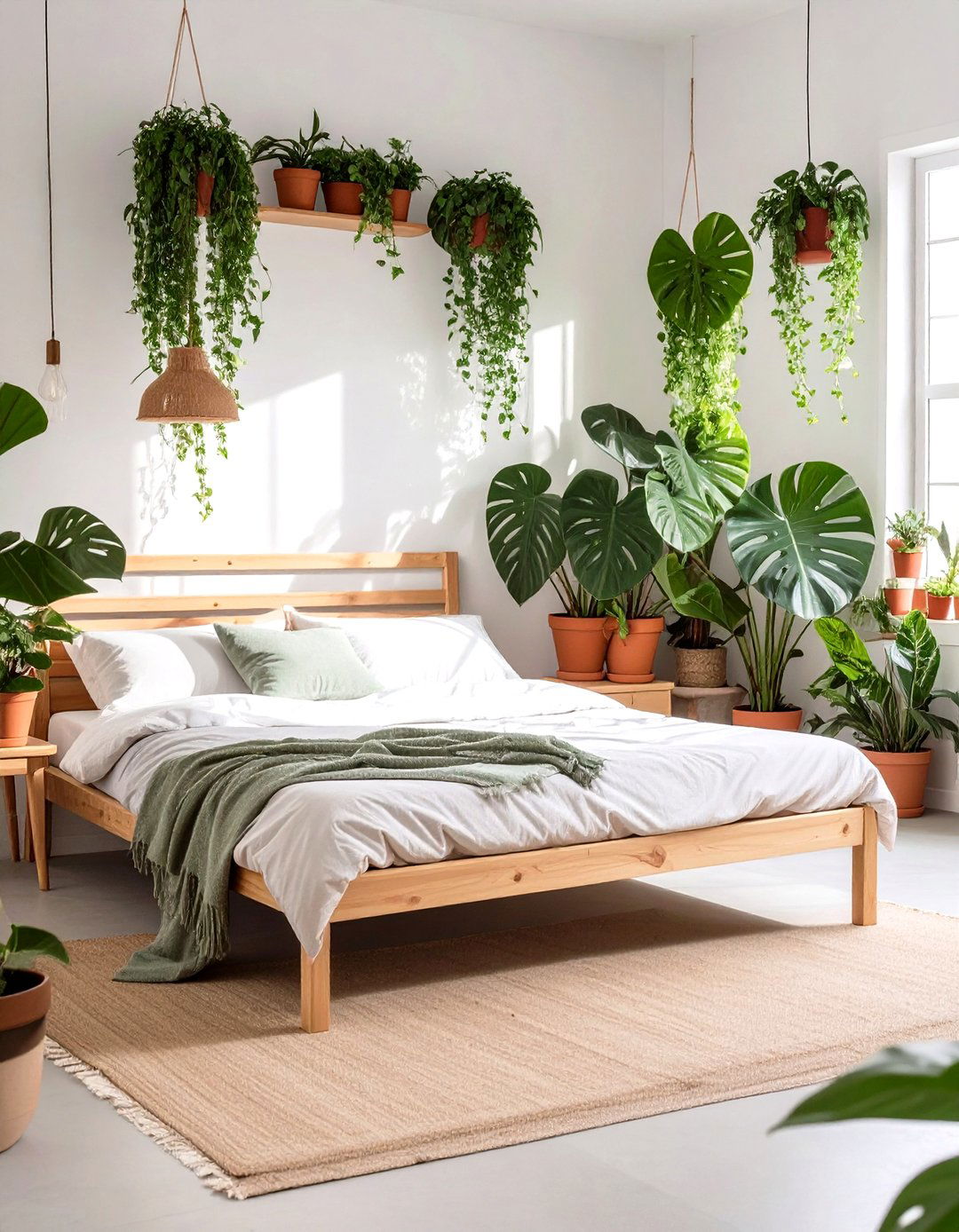 Urban Jungle Bedroom - 30 cute bedroom ideas