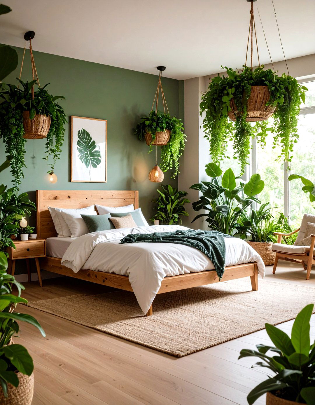 Urban Jungle Bedroom Oasis - 30 interior design bedroom ideas