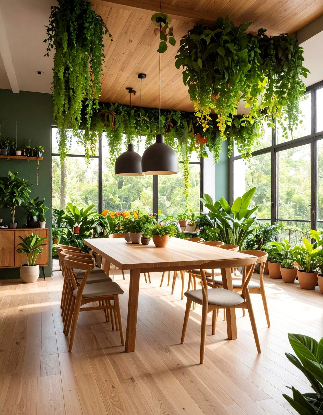 Urban Jungle Dining Area - 30 3d interior design software ideas