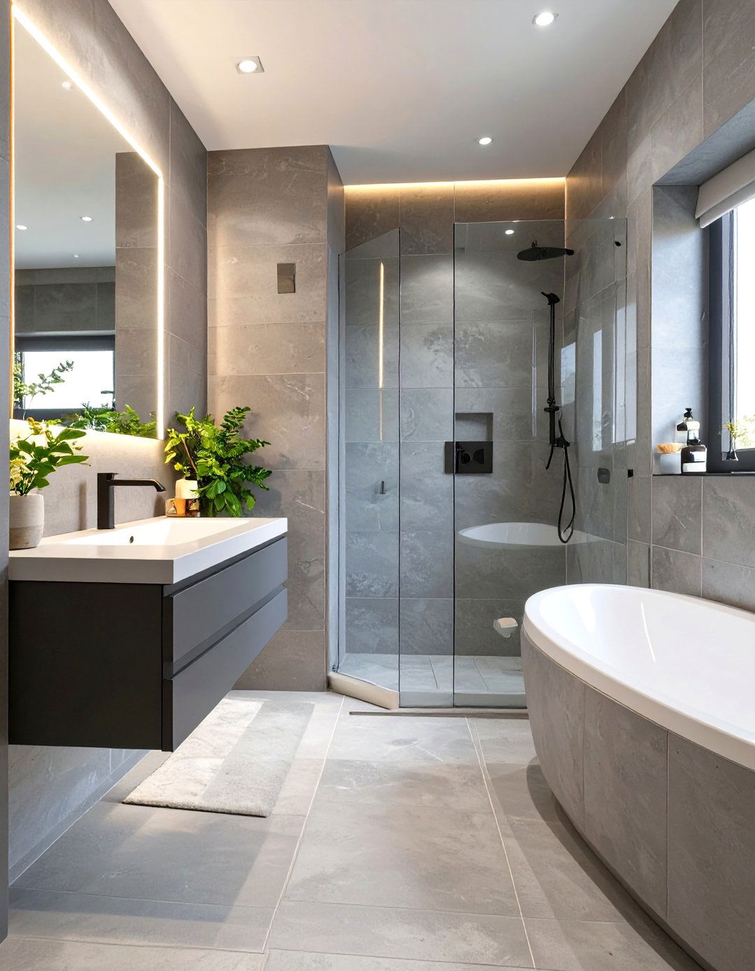 Urban Modern Bathroom - 30 bathroom ideas decor