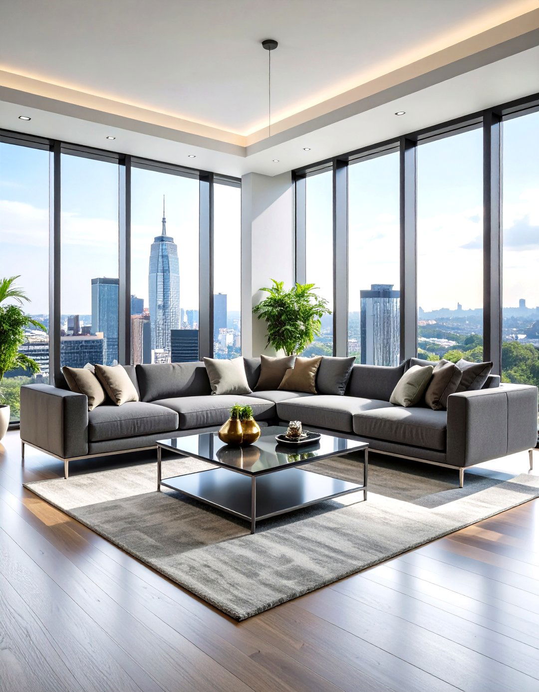 Urban Modern Living Room - 30 home decor ideas for living room