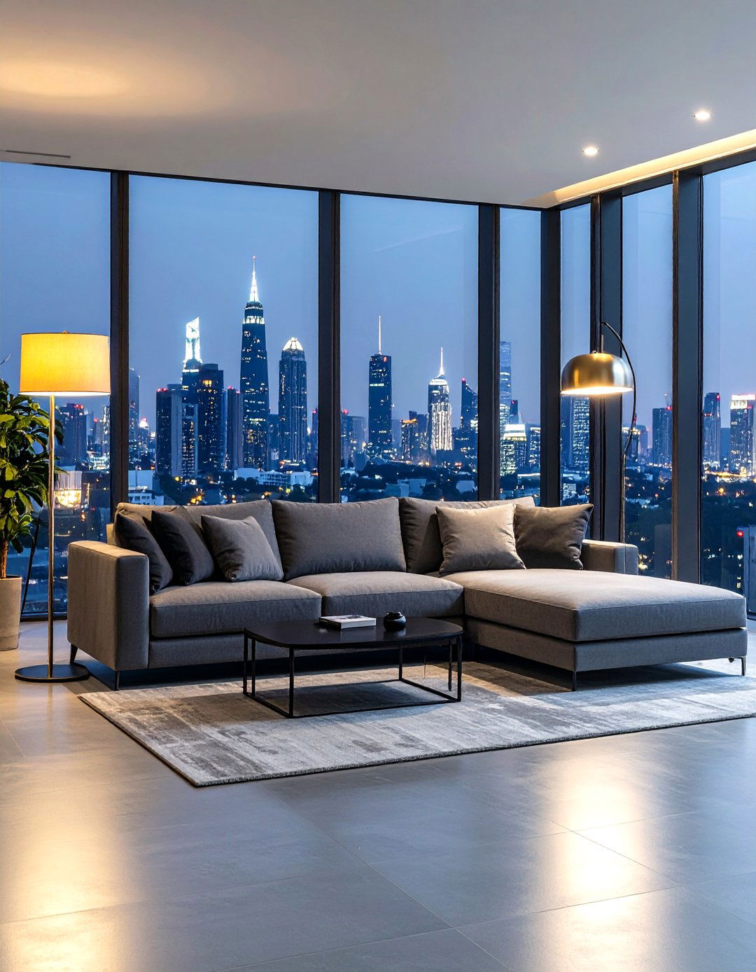 Urban Modern Living Room - 30 decorate living room ideas