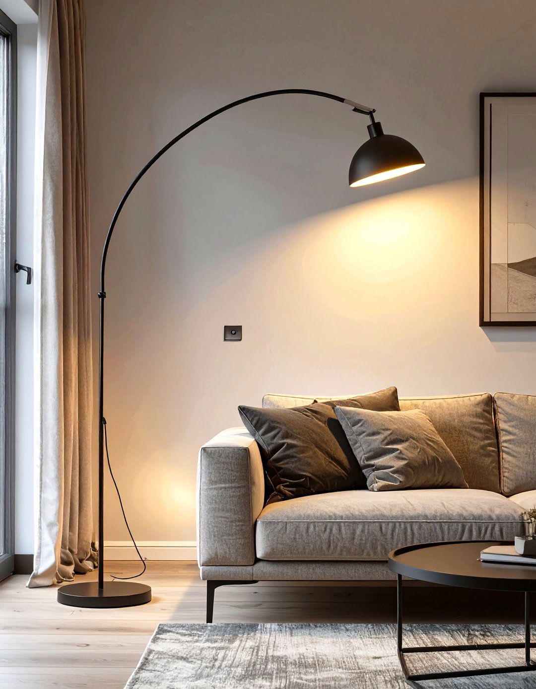 Use Floor Lamps for Ambient Lighting - 30 simple living room ideas