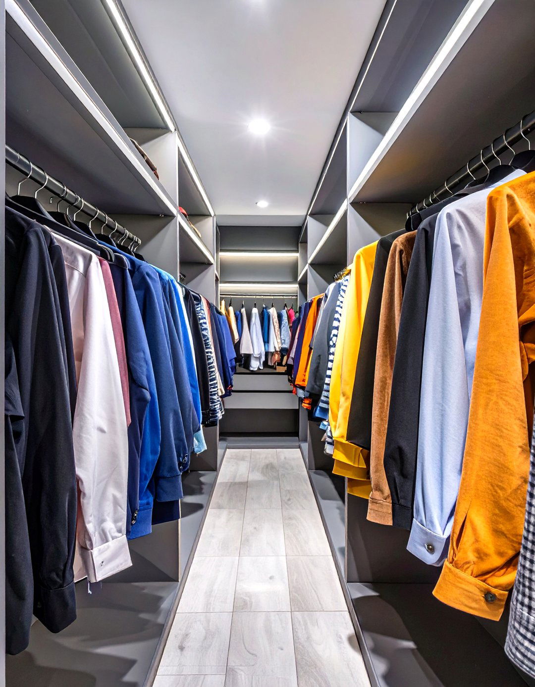 Use Matching Hangers for a Cohesive Look - 30 ways to organize your closet ideas