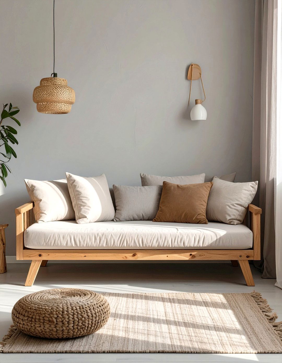 Use of a Daybed for Seating - 30 small living room design ideas