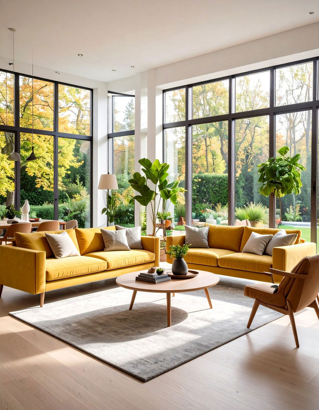 Using Bold Saturated Colors on Walls - 30 residential interior design ideas