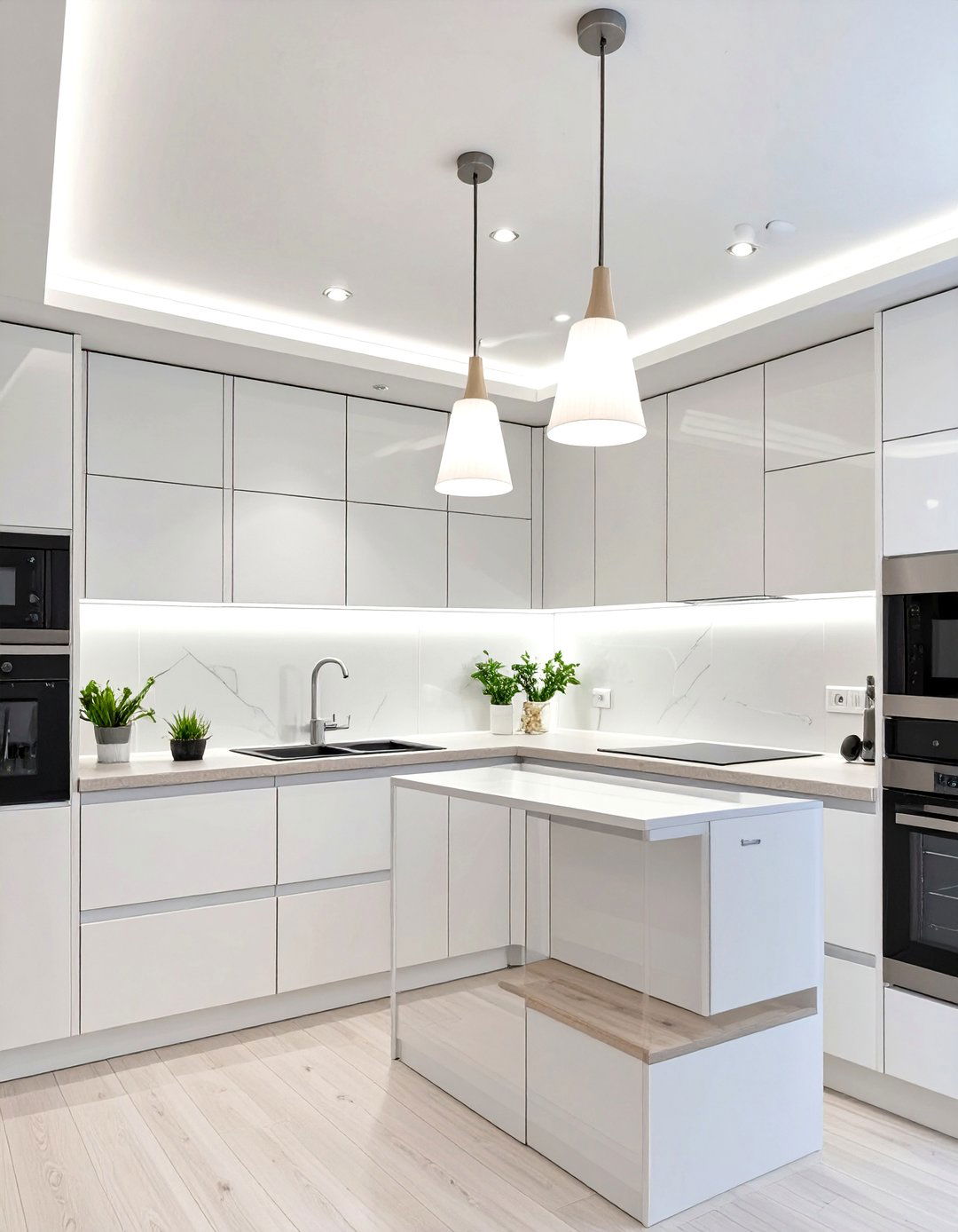 30 Small Kitchen Lighting Ideas to Brighten Up Tasks - We Love Home Blog
