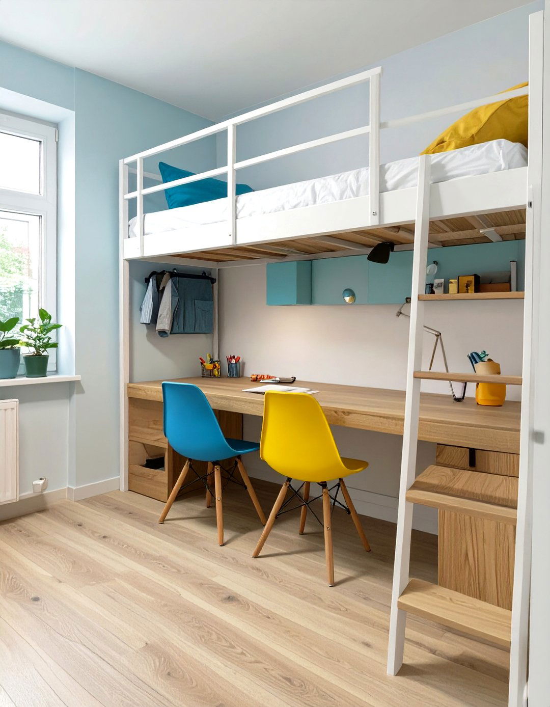 Using Loft Beds to Free Up Floor Space - 30 small house interior design ideas