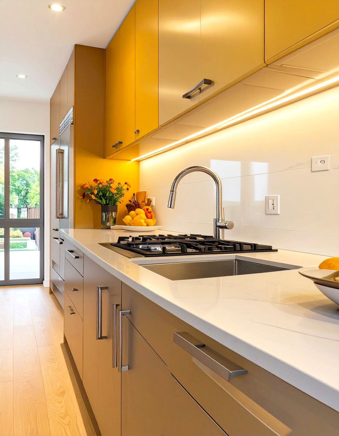 Using Metal Accents for a Sleek Finish - 30 what is contemporary interior design ideas