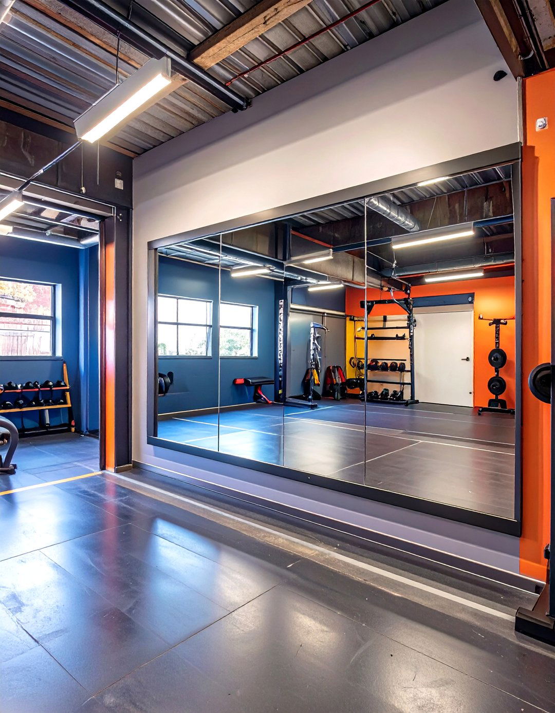 Using Mirrors to Create an Illusion of Space in Small Garages - 30 small garage ideas