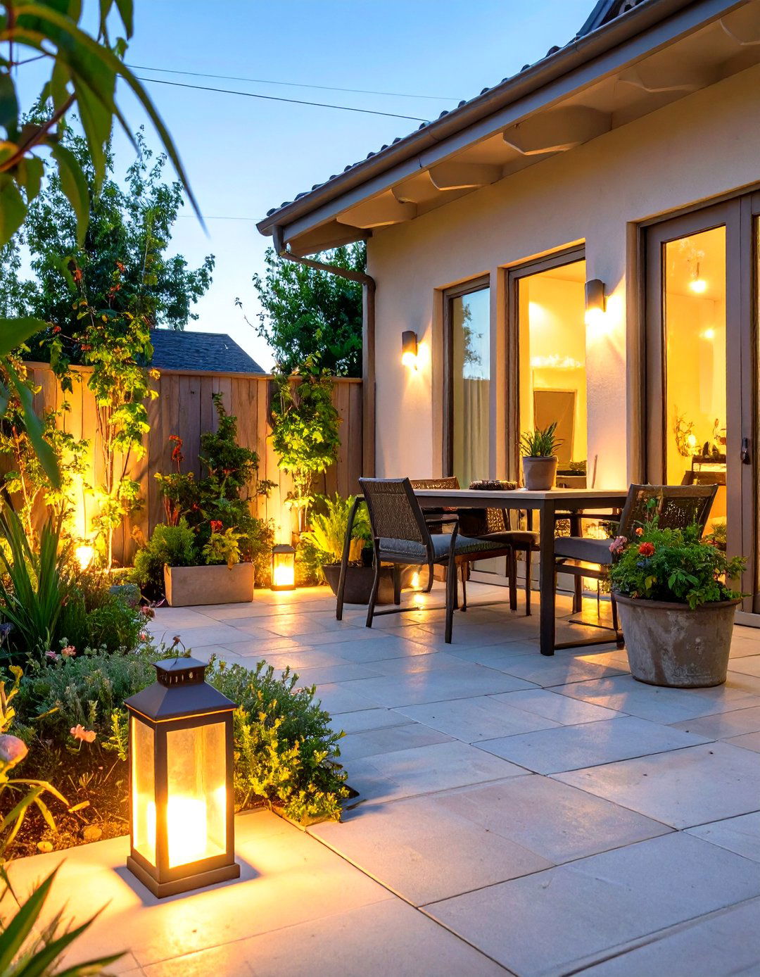 Using Movable and Lightweight Furniture - 30 small backyard patio ideas