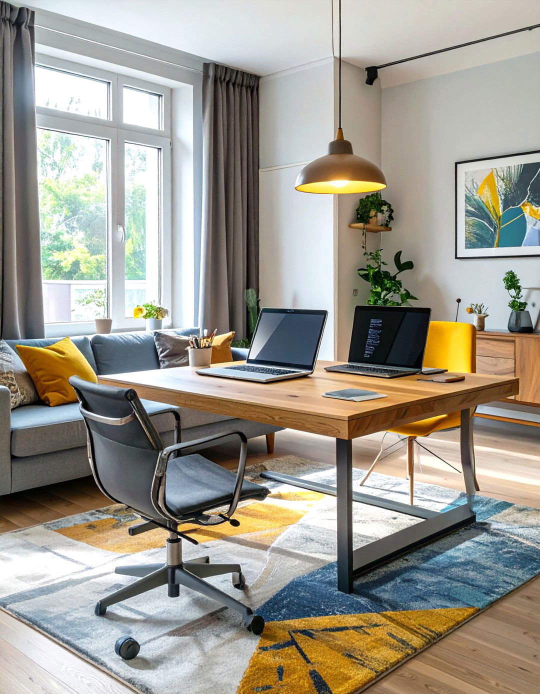 Using Ottomans as Coffee Tables - 30 small family room ideas
