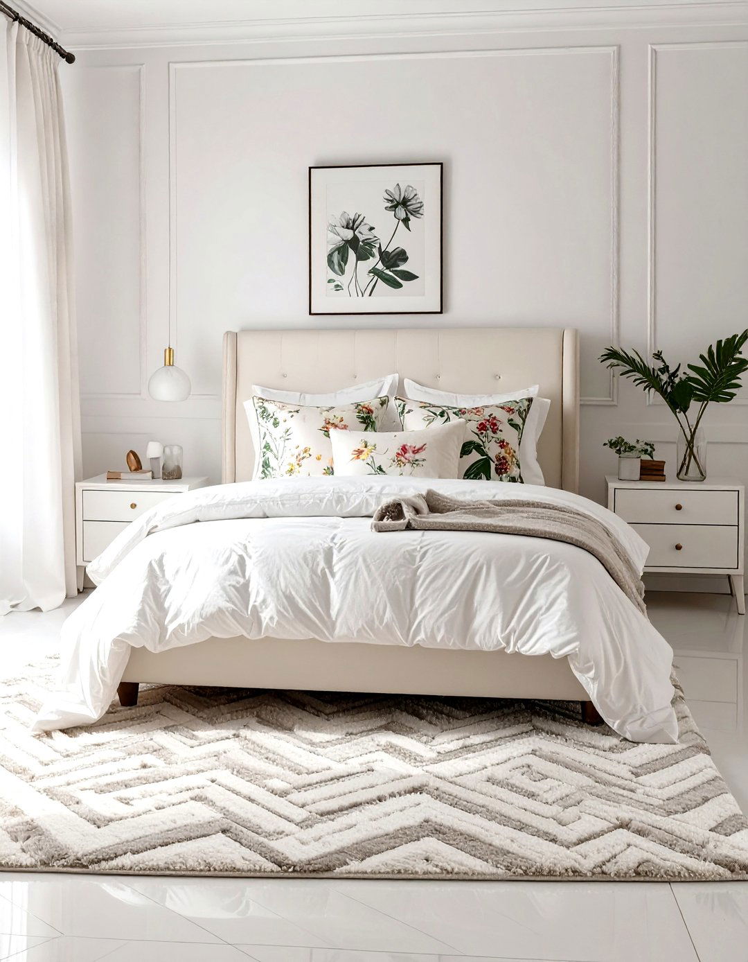 Using Patterns in a Monochrome Interior Design - 30 what is monochrome interior design ideas