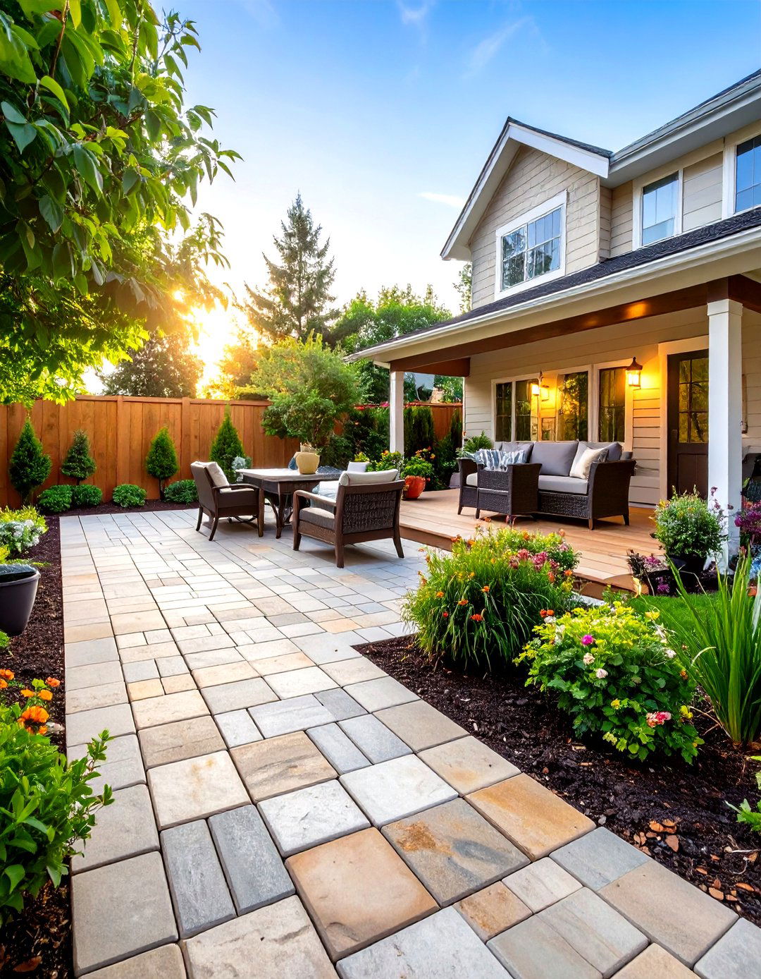 Using Paver Seconds or Overruns - 30 paver patio ideas on a budget