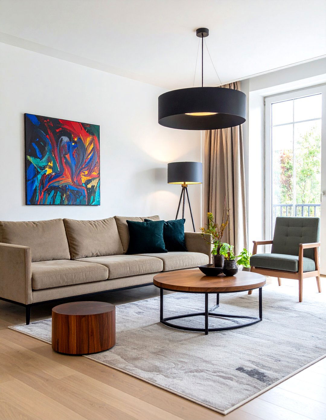 Using Proportion in Asymmetrical Balance - 30 proportion in interior design ideas