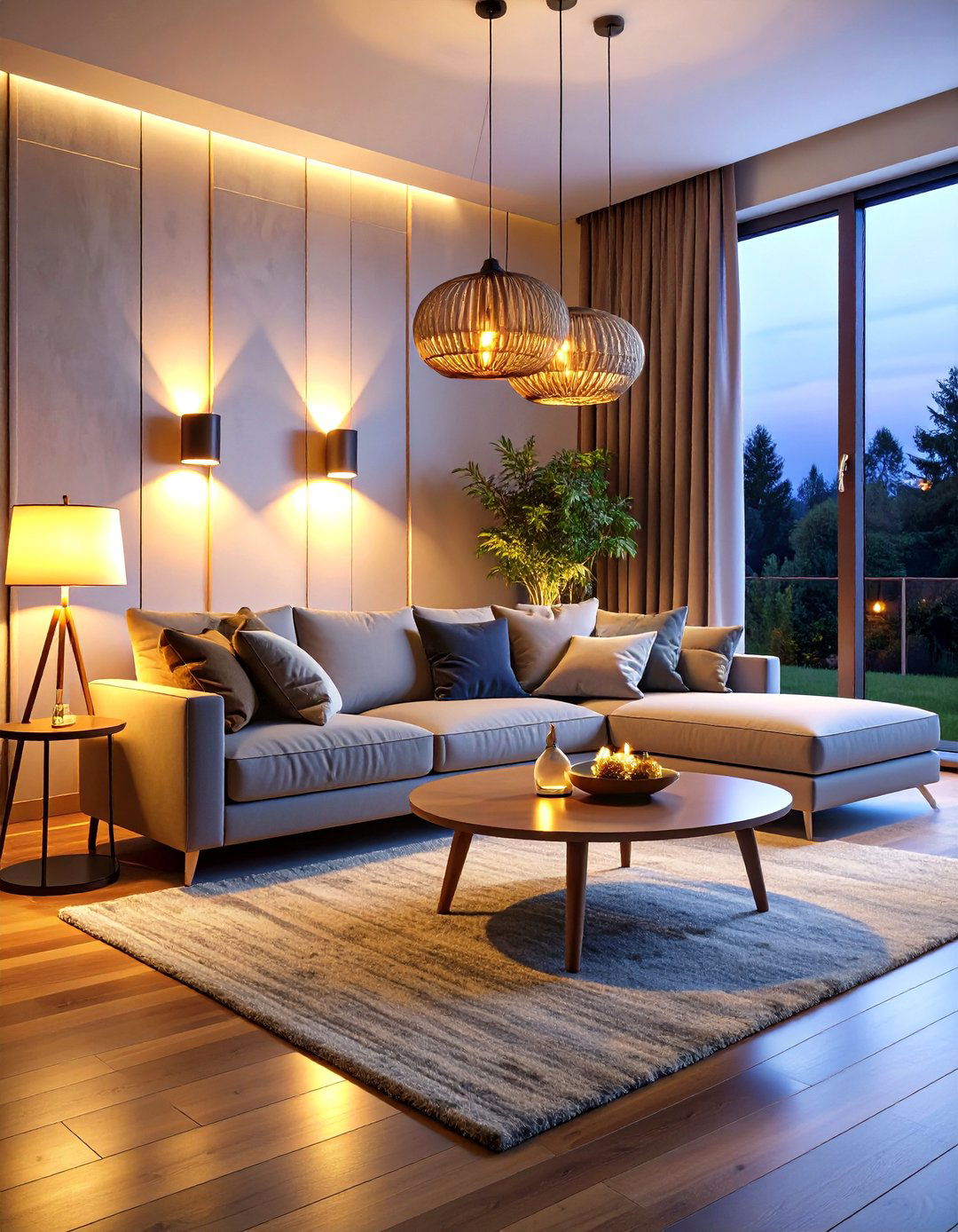 Using Soft Ambient Lighting Fixtures - 30 quiet luxury interior design ideas
