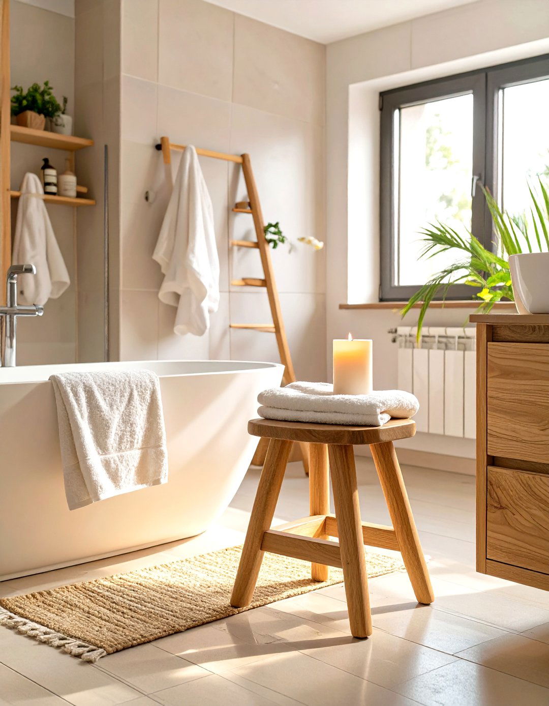 Using Subway Tiles in a Modern Way - 30 scandinavian bathroom design ideas