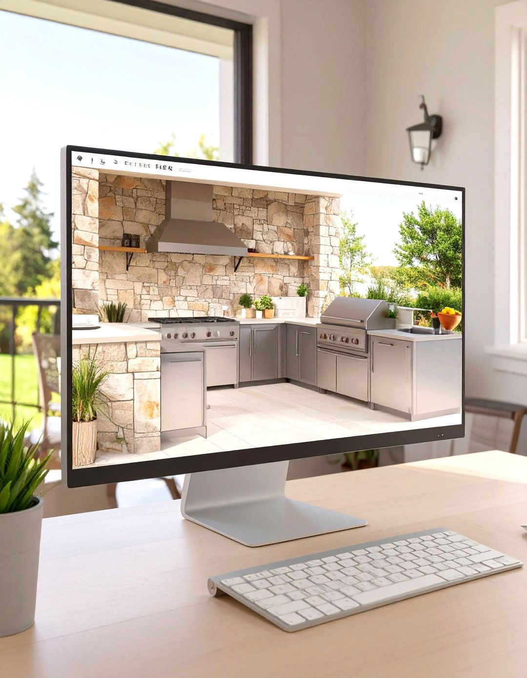 Using a D Outdoor Kitchen Planner - 30 outdoor kitchen design tool ideas