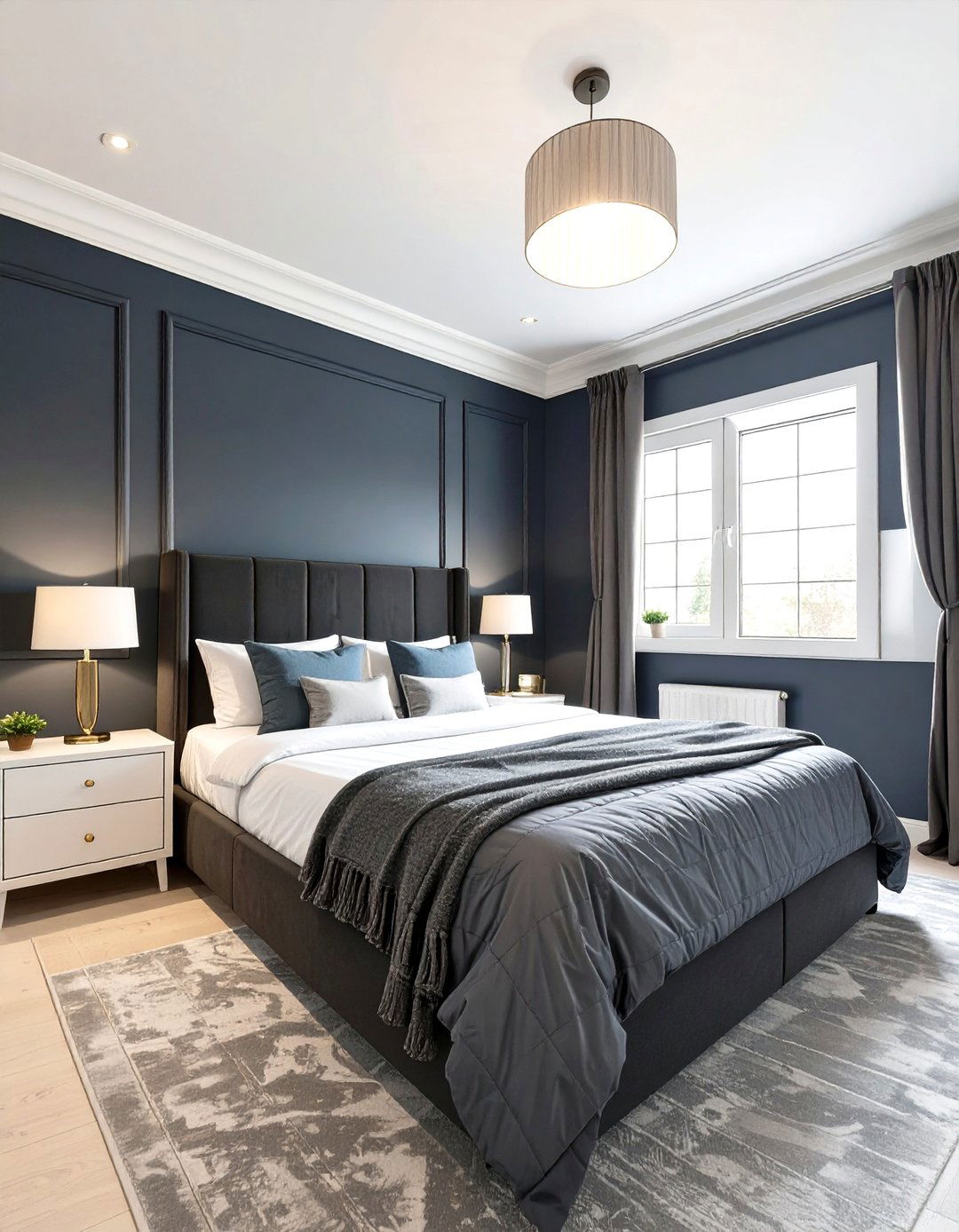 Using a Single Bold Color in a Small Bedroom - 30 small bedroom interior design ideas