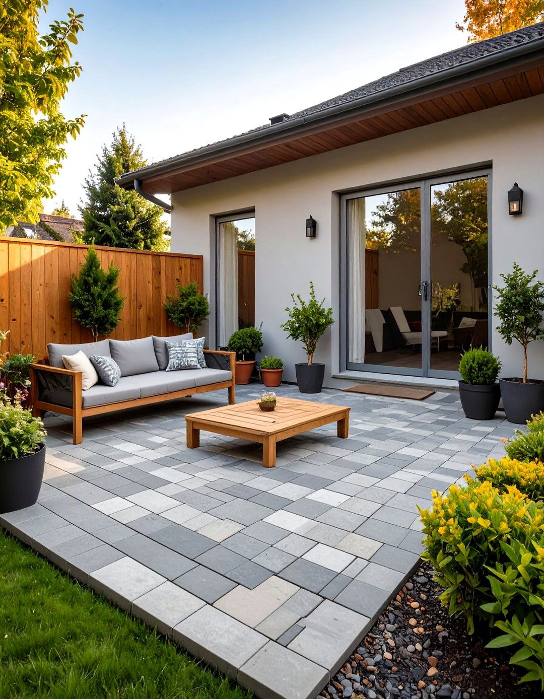 Utilizing Leftover Pavers for a Small Patio - 30 paver patio ideas on a budget