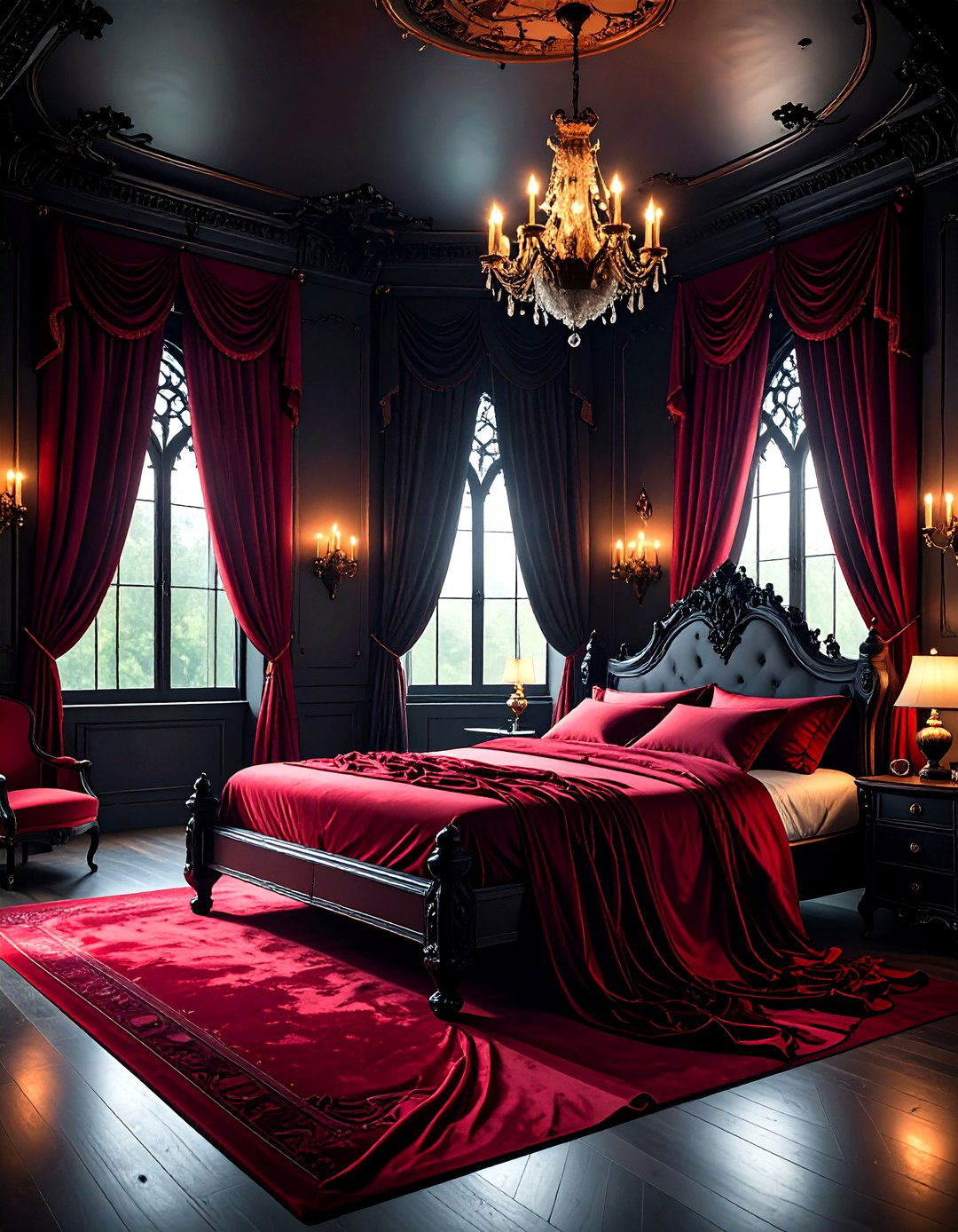 30 Best Goth Bedroom Ideas for a Dark and Cozy Space - We Love Home Blog
