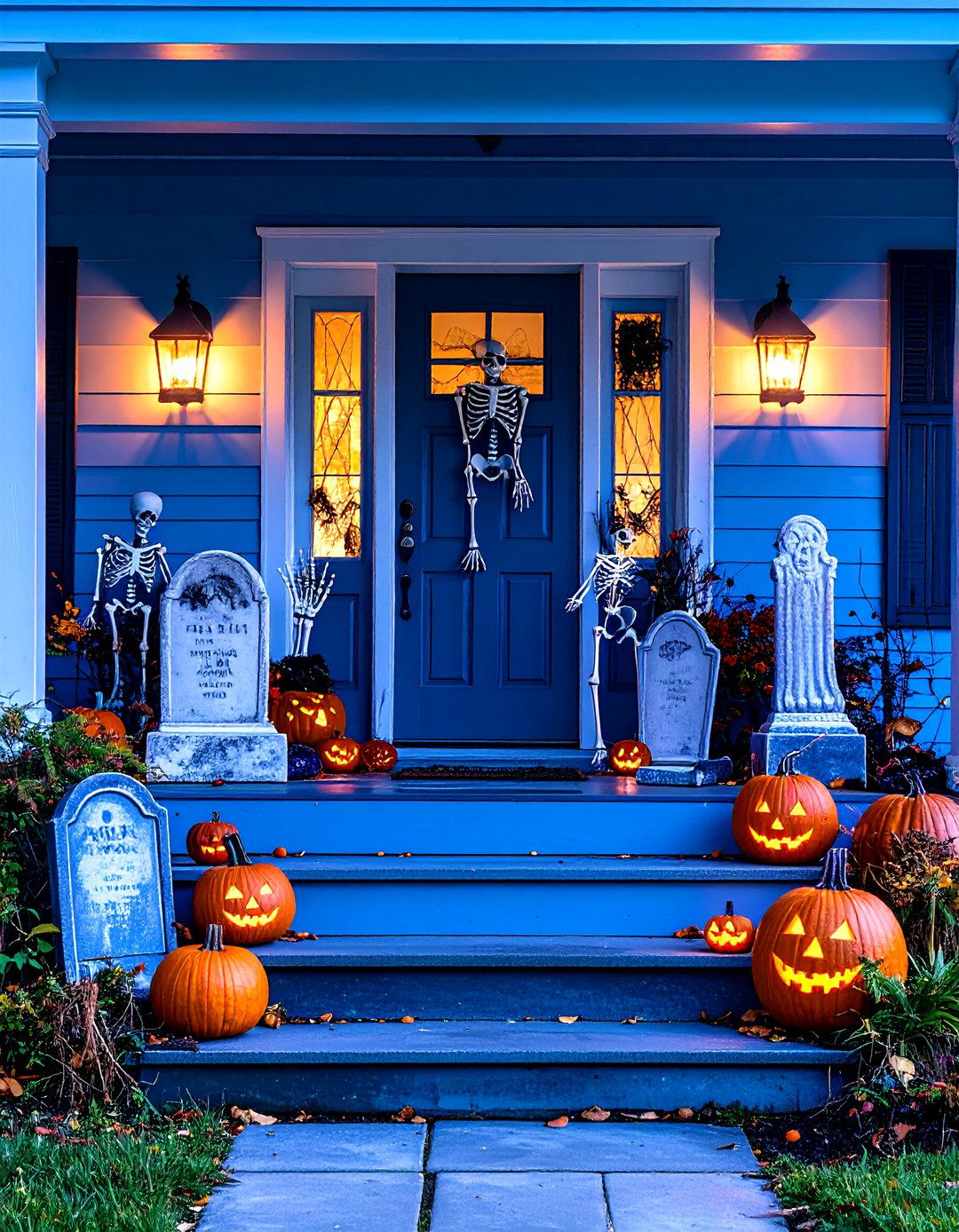Vampires Lair Porch - 30 halloween porch ideas