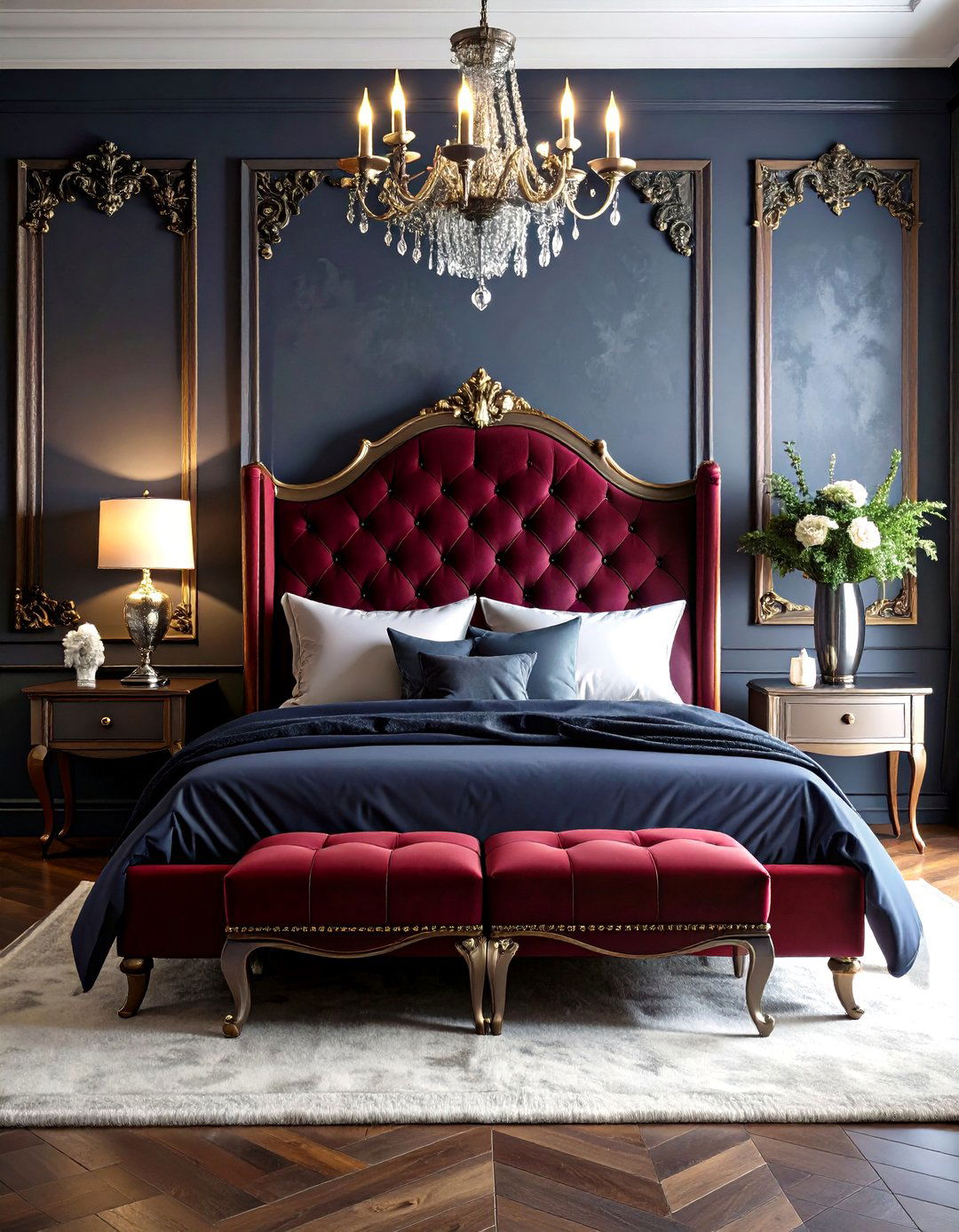 Vampires Lair Themed Bedroom - 30 gothic bedroom ideas
