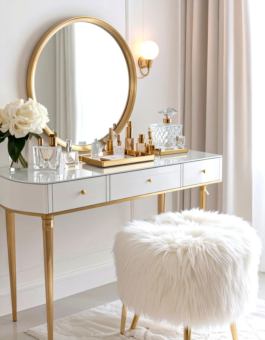 Vanity Decor with a Glamorous Vibe - 30 vanity decor ideas