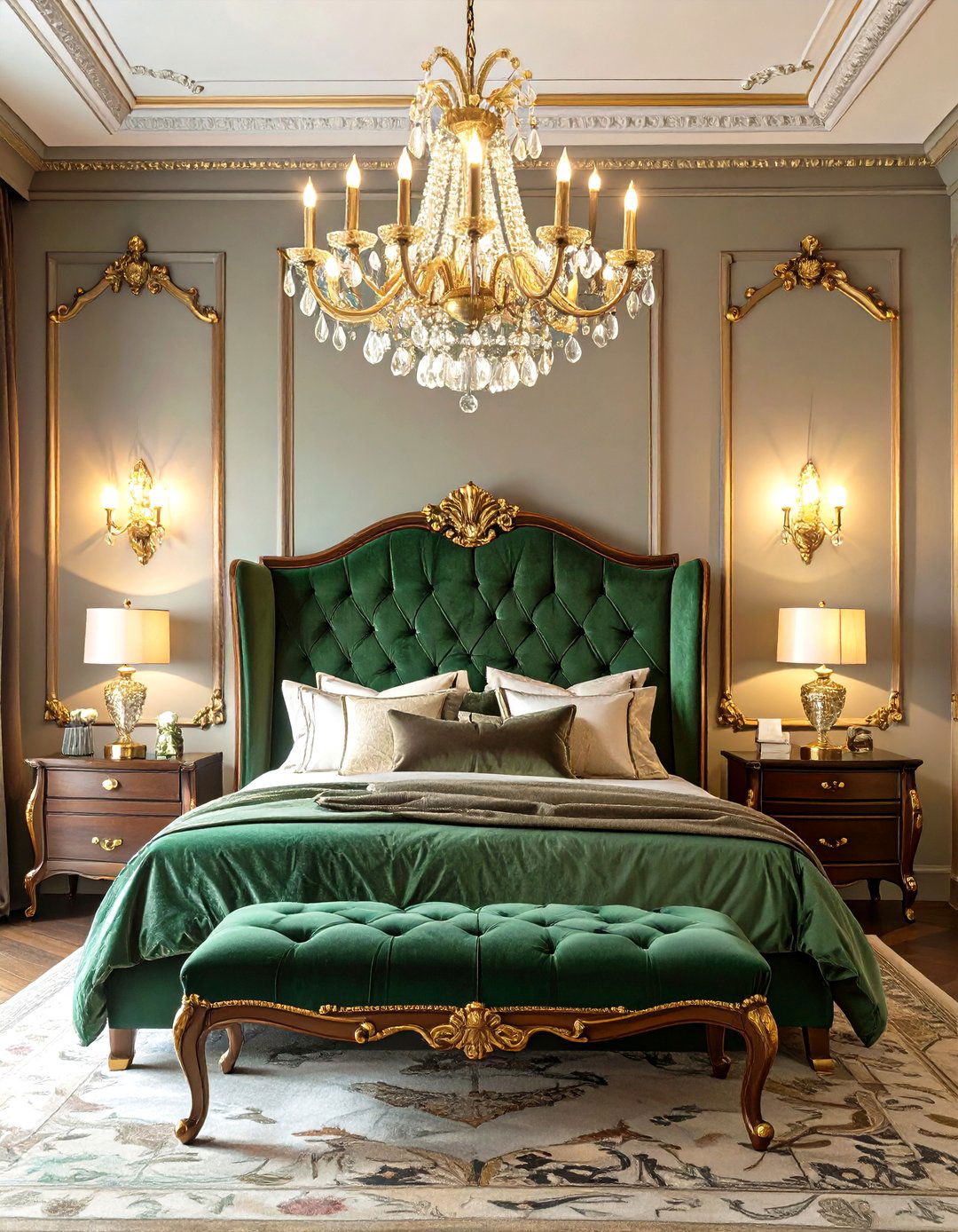 Venetian Grandeur Bedroom - 30 italian interior design ideas
