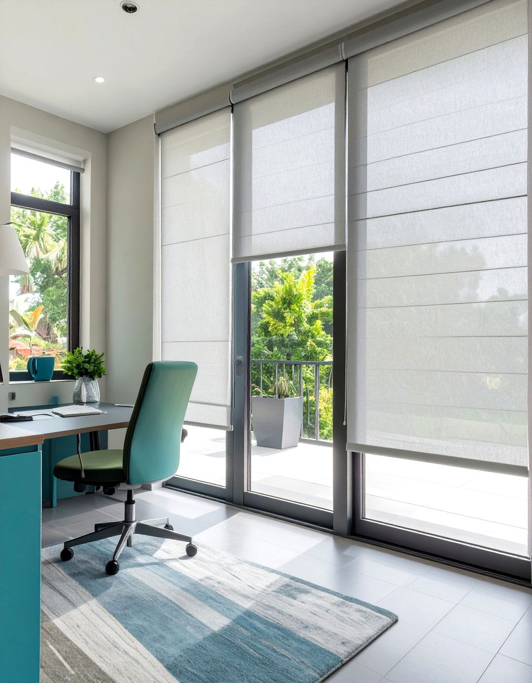 Vertical Blinds as a Sliding Glass Door Curtain Alternative - 30 sliding glass patio door curtain ideas