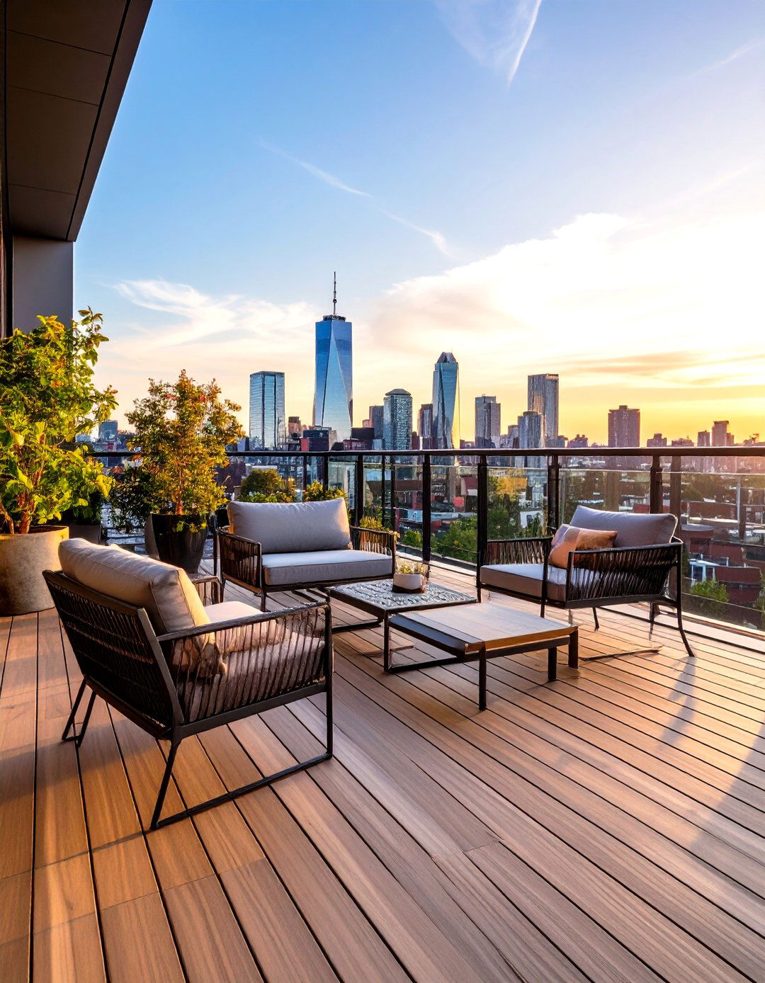Vertical Cable Deck Railing - 30 deck railings ideas