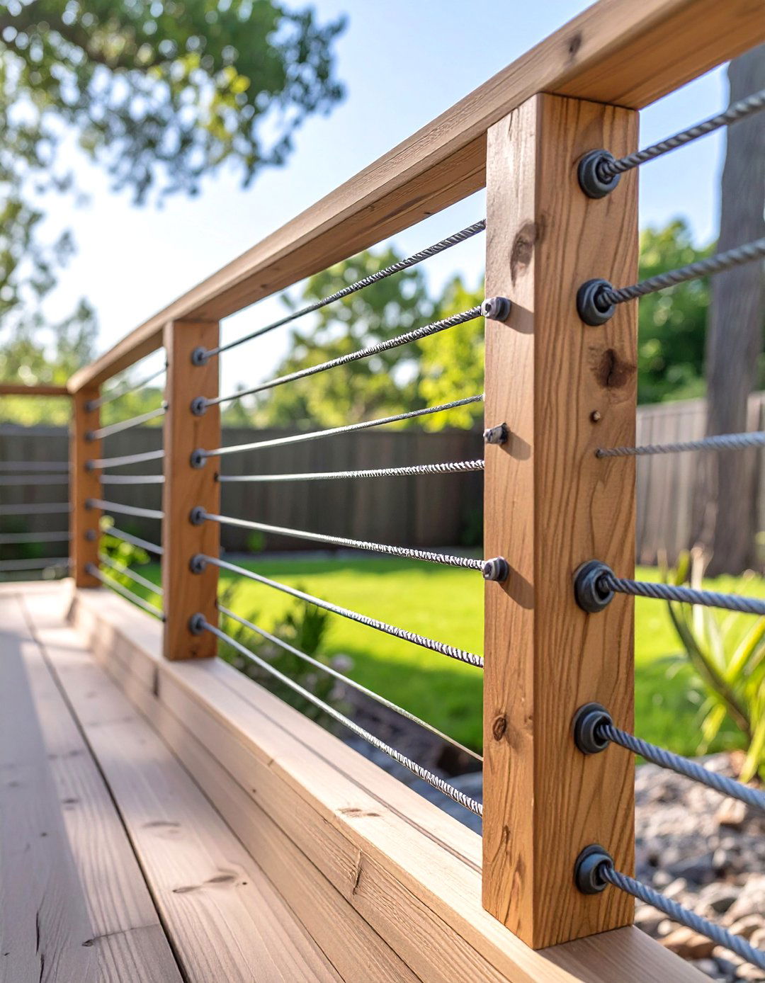 30 Cheap Deck Railing Ideas for a Budget-Friendly Upgrade - We Love ...
